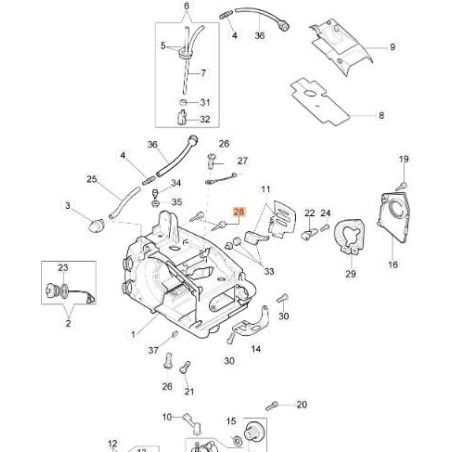 VIS EMAK ORIGINALE 50160148 | Newgardenstore.eu