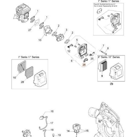 VALVOLA STARTER ORIGINALE EMAK 56550192R | Newgardenstore.eu