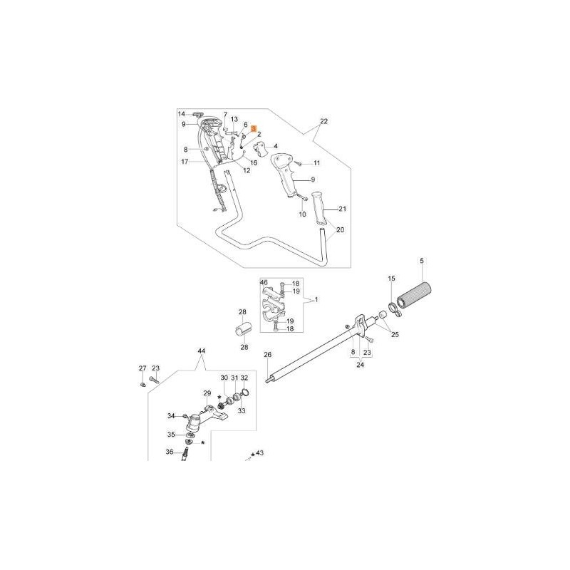 ACCEL LEVER SPRING D.1 DE.15.5 SP.2.2 SX TORS (ORIGINAL STAINLESS STEEL EMAK 61170096R