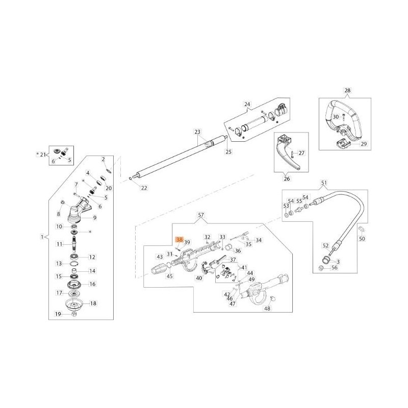 BOUTON EMAK ORIGINAL 61400155AR
