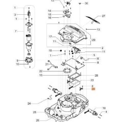 SUPPORT EMAK D'ORIGINE AK470896 | Newgardenstore.eu