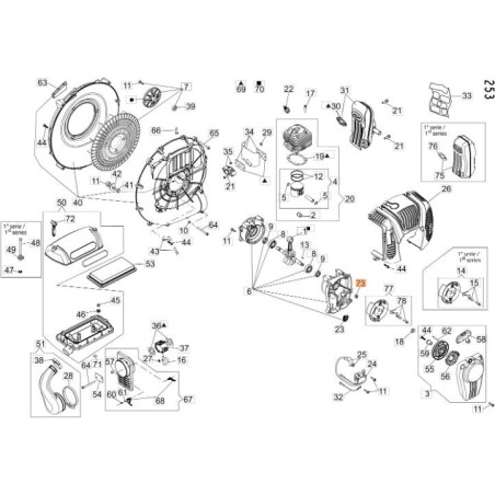 ORIGINAL EMAK MUTTER CFA4801700 | Newgardenstore.eu