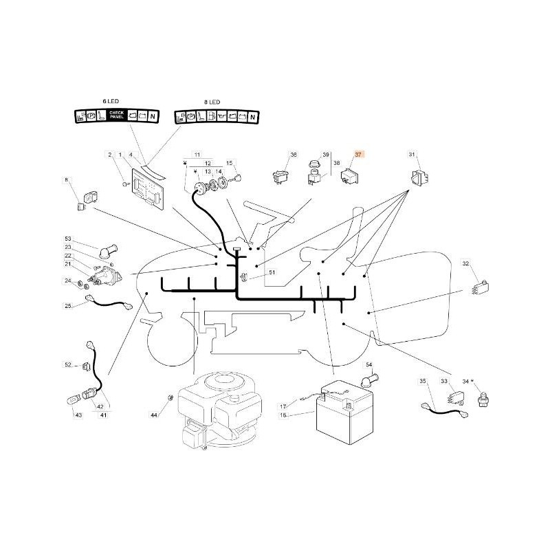 CAPPELLOTTO DI PROTEZIONE ORIGINALE EMAK G118203852E0
