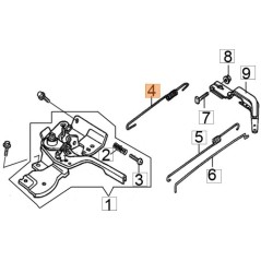 RESSORT EMAK ORIGINAL L66150643 | Newgardenstore.eu