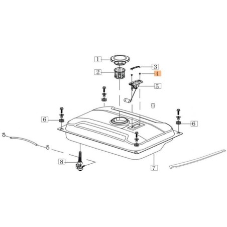 TORNILLO EMAK ORIGINAL L66152177 | Newgardenstore.eu