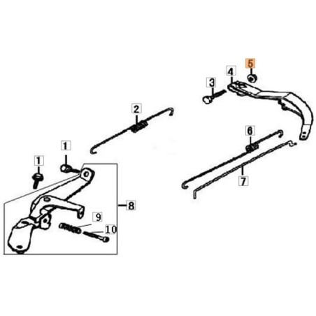 ORIGINAL EMAK NUT L66152254 | Newgardenstore.eu