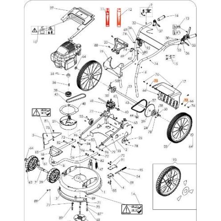 TUERCA ORIGINAL EMAK PB0300130502 | Newgardenstore.eu