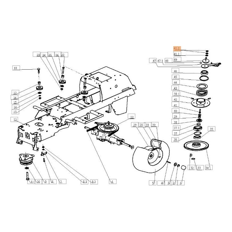 ÉCROU D'ORIGINE EMAK SGN311120520