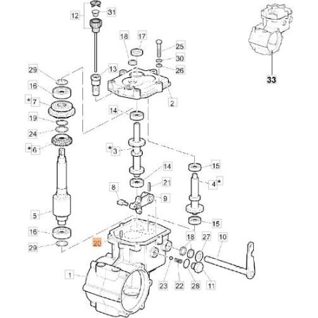 PRISE EMAK YN5124300 D'ORIGINE | Newgardenstore.eu