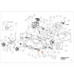 ENTRETOISE ORIGINALE EMAK KV100161 | Newgardenstore.eu
