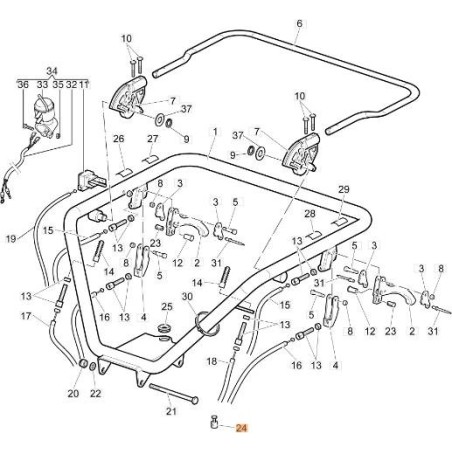 ABRAZADERA ORIGINAL EMAK YN5901050 | Newgardenstore.eu