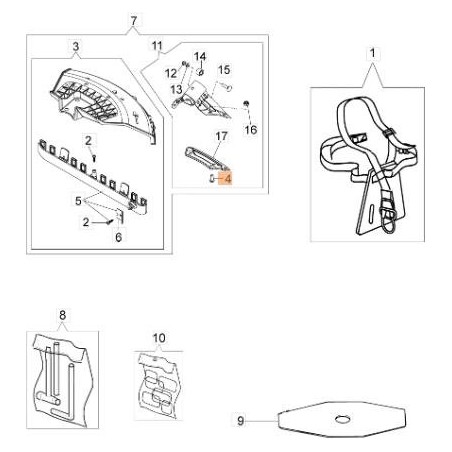 VIS EMAK ORIGINALE 3933020R | Newgardenstore.eu