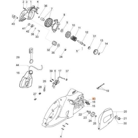 VIS EMAK ORIGINALE 3960114R | Newgardenstore.eu