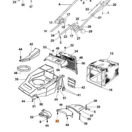 VIS EMAK ORIGINALE 3960038R | Newgardenstore.eu