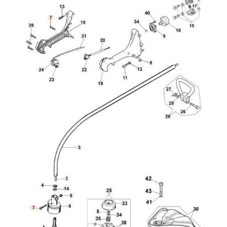 VIS EMAK ORIGINALE 3979017 | Newgardenstore.eu