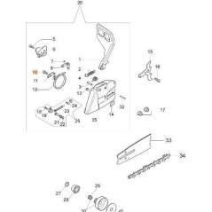 VIS EMAK ORIGINALE 3993070R | Newgardenstore.eu