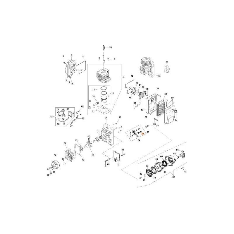 CRICCH. PER AVV. (C:2PZ) ORIGINALE EMAK 61450040R
