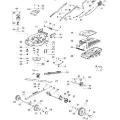 BELT TENSIONER SPRING D.1.8 D.E.12.8 SP.5 RIGHT TRAZ. ORIGINAL EMAK 66060286R