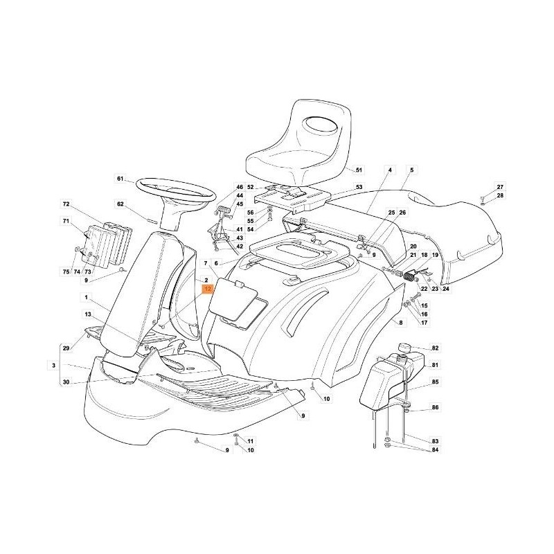 VIS ORIGINALE EMAK G112735598E0