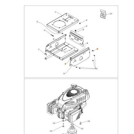 ORIGINAL SCREW EMAK PB0300600602R | Newgardenstore.eu