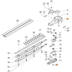 VIS EMAK ORIGINALE W58040002 | Newgardenstore.eu