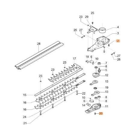 VIS EMAK ORIGINALE W58040002 | Newgardenstore.eu