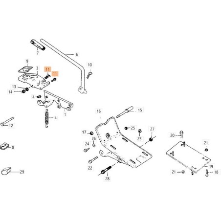 TORNILLO EMAK ORIGINAL YF1325070 | Newgardenstore.eu
