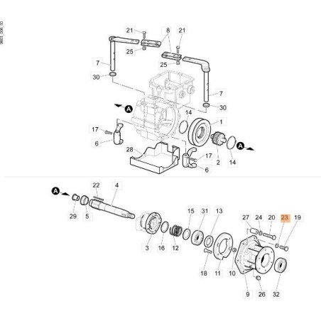 RONDELLE ORIGINALE EMAK YN4365400 | Newgardenstore.eu