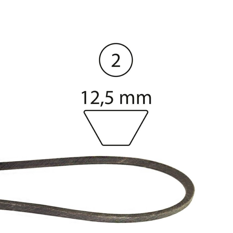 HUSQVARNA 520338 two-blade counter-rotating tractor drive belt