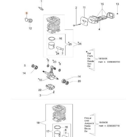 FASCETTA ORIGINALE EMAK 094600103R | Newgardenstore.eu