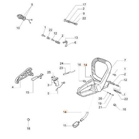 TUBO ORIGINALE EMAK 50050070AR | Newgardenstore.eu