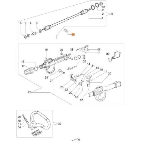 ABRAZADERA EMAK ORIGINAL 62030077R | Newgardenstore.eu