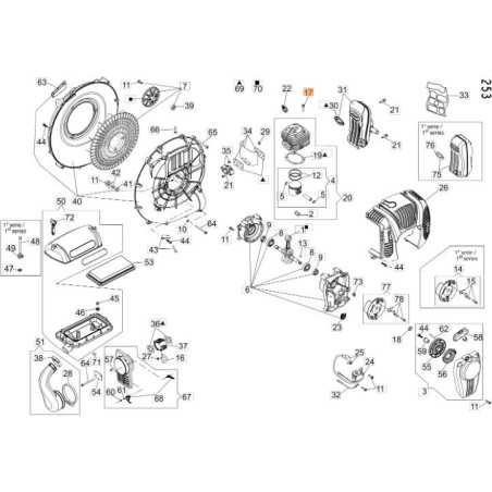 ORIGINALSCHRAUBE EMAK CFA5006000 | Newgardenstore.eu
