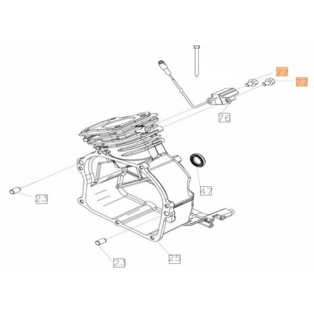 ORIGINAL EMAK SCREW L66152247 | Newgardenstore.eu