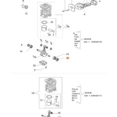 ANELLO DI TENUTA ORIGINALE EMAK 3050024AR | Newgardenstore.eu