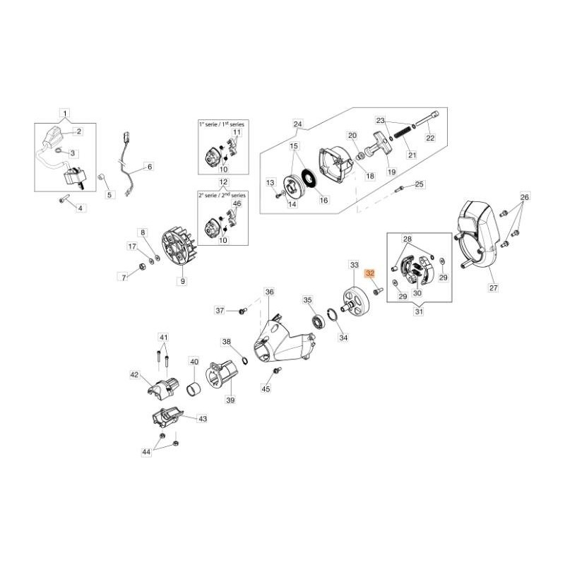 ORIGINAL EMAK SCREW 3806040