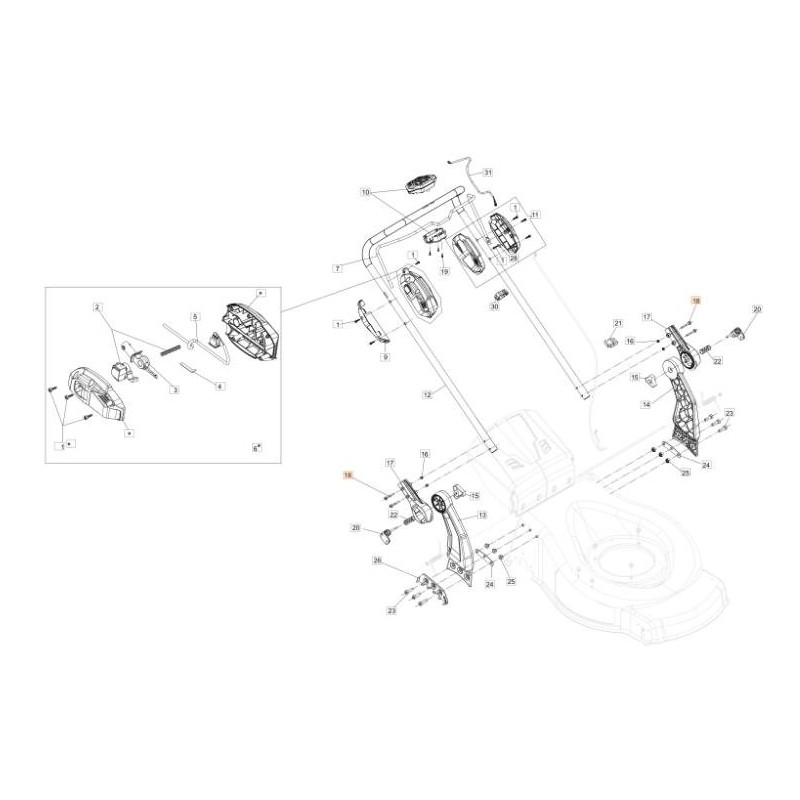 VITE TC 12.9 TORX T27 M 5X35 BRU ORIGINALE EMAK 3860118R