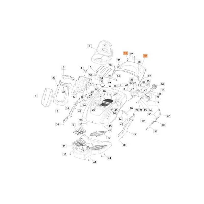 ORIGINAL EMAK SCHRAUBE 3910007R