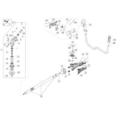 SCREW.TCEI 8.8 M 5X30 C/ELAST.CONV.D.10 ZNB+DEIDR. ORIGINAL EMAK 3990148R