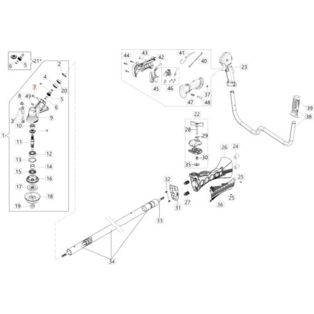 VITE.TCEI 8.8 M 5X30 C/ELAST.CONV.D.10 ZNB+DEIDR. ORIGINALE EMAK 3990148R | Newgardenstore.eu