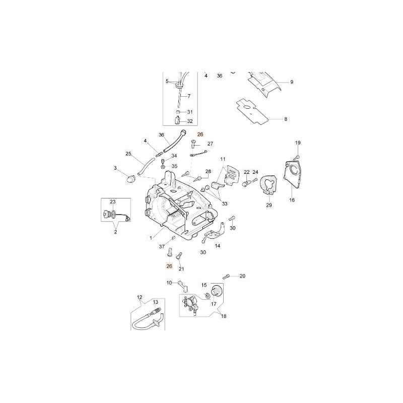 TORNILLO EMAK ORIGINAL 50030374R