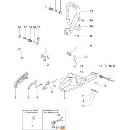TYGON-SCHLAUCH D.2,2X4,2X185 LUFTSPÜLUNG ORIGINAL EMAK 50240255R | Newgardenstore.eu