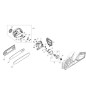 BRAKE BELT SPRING CAT. D.1.6 D.E.10 SP.9.8 RH BETWEEN ORIGINAL EMAK 54050075R