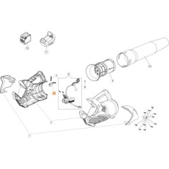 LEVIER D'ACCÉLÉRATEUR (BOOSTER) ORIGINAL EMAK 54060057R