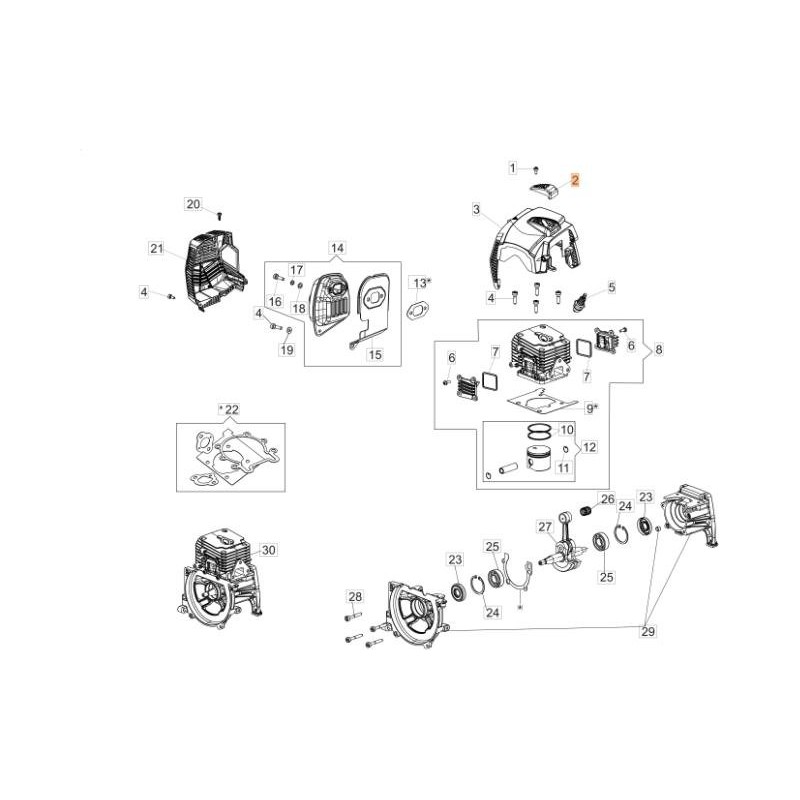 SPARK PLUG COVER GR 2011 ORIGINAL EMAK 61530071R