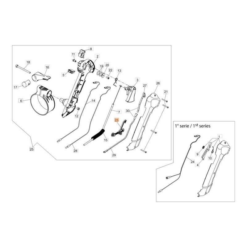 SUPPORT D'ORIGINE EMAK CFI3403200