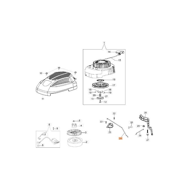 BIELLETTE DE DIRECTION EMAK D'ORIGINE L66150728
