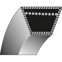 Bürstenmäherriemen TIELBURGER 13x630mm HB-010-021