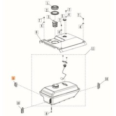 ORIGINAL EMAK ANTI-VIBRATION L66152710