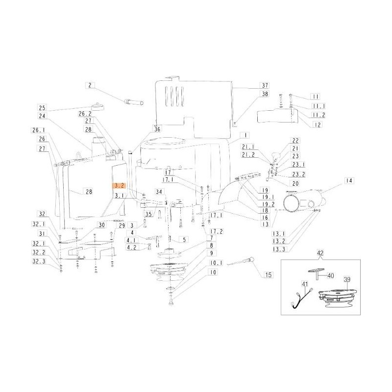 ÉCROU ORIGINAL EMAK SGN311150503